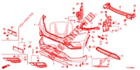 VORDERE STOSSFAENGER  für Honda CR-V DIESEL 1.6 ELEGANCE NAVI 5 Türen 6 gang-Schaltgetriebe 2018