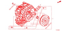 DREHMOMENTWANDLERGEHAEUSE (DIESEL) für Honda CR-V DIESEL 1.6 ELEGANCE 5 Türen 9 gang automatikgetriebe 2018