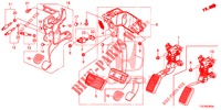PEDAL (LH) für Honda CR-V DIESEL 1.6 ELEGANCE 5 Türen 9 gang automatikgetriebe 2018