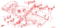 EINPARKSENSOR  für Honda CR-V DIESEL 2.2 EXCLUSIVE 5 Türen 6 gang-Schaltgetriebe 2013