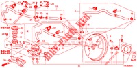 HAUPTBREMSZYLINDER/MASTER POWER (LH) (1) für Honda CR-V DIESEL 2.2 EXCLUSIVE 5 Türen 6 gang-Schaltgetriebe 2013