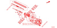 HECKSCHEIBENWISCHER  für Honda CR-V DIESEL 2.2 EXCLUSIVE 5 Türen 6 gang-Schaltgetriebe 2013
