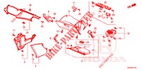 INSTRUMENT, ZIERSTUECK (COTE DE PASSAGER) (LH) für Honda CR-V DIESEL 2.2 EXCLUSIVE 5 Türen 6 gang-Schaltgetriebe 2013