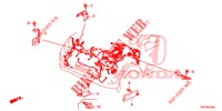 KABELBAUMHALTERUNG für Honda CR-V DIESEL 2.2 EXCLUSIVE 5 Türen 6 gang-Schaltgetriebe 2013