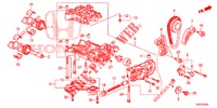 OELPUMPE (DIESEL) (2.2L) für Honda CR-V DIESEL 2.2 EXCLUSIVE 5 Türen 6 gang-Schaltgetriebe 2013