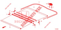 SONNENBLENDENTEILE  für Honda CR-V DIESEL 2.2 EXCLUSIVE 5 Türen 6 gang-Schaltgetriebe 2013