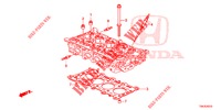 VENTILFUEHRUNGSDICHTUNG/GLUEHKERZE (DIESEL) (2.2L) für Honda CR-V DIESEL 2.2 EXCLUSIVE 5 Türen 6 gang-Schaltgetriebe 2013