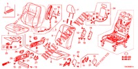 VORDERSITZ/SITZGURTE (D.) für Honda CR-V DIESEL 2.2 EXCLUSIVE 5 Türen 6 gang-Schaltgetriebe 2013