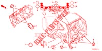 GUMMITUELLE (ARRIERE) für Honda CR-V DIESEL 2.2 COMFORT 5 Türen 6 gang-Schaltgetriebe 2013