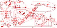 HAUPTBREMSZYLINDER/MASTER POWER (LH) (1) für Honda CR-V DIESEL 2.2 COMFORT 5 Türen 6 gang-Schaltgetriebe 2013