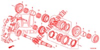 HAUPTWELLE (DIESEL) (2.2L) für Honda CR-V DIESEL 2.2 COMFORT 5 Türen 6 gang-Schaltgetriebe 2013