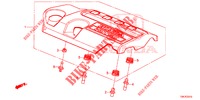 MOTORABDECKUNG (DIESEL) (2.2L) für Honda CR-V DIESEL 2.2 COMFORT 5 Türen 6 gang-Schaltgetriebe 2013
