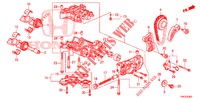 OELPUMPE (DIESEL) (2.2L) für Honda CR-V DIESEL 2.2 COMFORT 5 Türen 6 gang-Schaltgetriebe 2013
