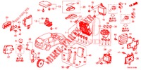 STEUERGERAT (CABINE) (LH) (1) für Honda CR-V DIESEL 2.2 COMFORT 5 Türen 6 gang-Schaltgetriebe 2013
