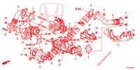 EGR STEUERVENTIL (DIESEL) (2.2L) für Honda CR-V DIESEL 2.2 COMFORT 5 Türen 5 gang automatikgetriebe 2013