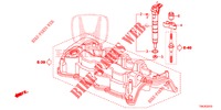 KRAFTSTOFFEINSPRITZUNG (DIESEL) (2.2L) für Honda CR-V DIESEL 2.2 COMFORT 5 Türen 5 gang automatikgetriebe 2013