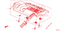 MOTORABDECKUNG (DIESEL) (2.2L) für Honda CR-V DIESEL 2.2 COMFORT 5 Türen 5 gang automatikgetriebe 2013
