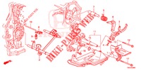 SCHALTGABEL/EINSTELLSCHRAUBE (DIESEL) (2.2L) für Honda CR-V DIESEL 2.2 COMFORT 5 Türen 5 gang automatikgetriebe 2013