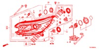 SCHEINWERFER  für Honda CR-V DIESEL 2.2 COMFORT 5 Türen 5 gang automatikgetriebe 2013