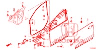 TUERTAFELN, VORNE(2D)  für Honda CR-V DIESEL 2.2 COMFORT 5 Türen 5 gang automatikgetriebe 2013