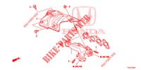 AUSPUFFKRUEMMER (DIESEL) (2.2L) für Honda CR-V DIESEL 2.2 DIESEL ELEGANCE L 5 Türen 6 gang-Schaltgetriebe 2013