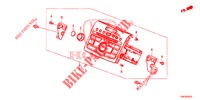 AUTORADIO  für Honda CR-V DIESEL 2.2 DIESEL ELEGANCE L 5 Türen 6 gang-Schaltgetriebe 2013