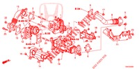 EGR STEUERVENTIL (DIESEL) (2.2L) für Honda CR-V DIESEL 2.2 DIESEL ELEGANCE L 5 Türen 6 gang-Schaltgetriebe 2013