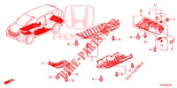 GEHAEUSEUNTERTEIL  für Honda CR-V DIESEL 2.2 DIESEL ELEGANCE L 5 Türen 6 gang-Schaltgetriebe 2013