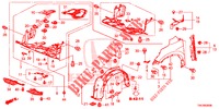 KOTFLUEGEL, VORNE  für Honda CR-V DIESEL 2.2 DIESEL ELEGANCE L 5 Türen 6 gang-Schaltgetriebe 2013