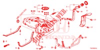 KRAFTSTOFFEINFUELLROHR (DIESEL) für Honda CR-V DIESEL 2.2 DIESEL ELEGANCE L 5 Türen 6 gang-Schaltgetriebe 2013