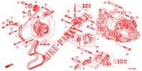 MOTORHALTERUNG (DIESEL) (2.2L) für Honda CR-V DIESEL 2.2 DIESEL ELEGANCE L 5 Türen 6 gang-Schaltgetriebe 2013