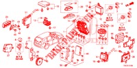 STEUERGERAT (CABINE) (LH) (1) für Honda CR-V DIESEL 2.2 DIESEL ELEGANCE L 5 Türen 6 gang-Schaltgetriebe 2013
