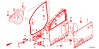 TUERTAFELN, VORNE(2D)  für Honda CR-V DIESEL 2.2 DIESEL ELEGANCE L 5 Türen 6 gang-Schaltgetriebe 2013