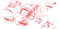 EINBAUSATZ F. RNS2  für Honda CR-V DIESEL 2.2 DIESEL ELEGANCE L 5 Türen 5 gang automatikgetriebe 2013