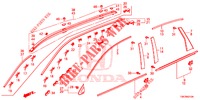 GRILL, VORNE/ZIERLEISTE  für Honda CR-V DIESEL 2.2 DIESEL ELEGANCE L 5 Türen 5 gang automatikgetriebe 2013