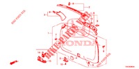 HECKKLAPPENVERKLEIDUNG/ TAFELVERKLEIDUNG, HINTEN(2D)  für Honda CR-V DIESEL 2.2 DIESEL ELEGANCE L 5 Türen 5 gang automatikgetriebe 2013