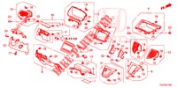 INSTRUMENT, ZIERSTUECK (COTE DE CONDUCTEUR) (LH) für Honda CR-V DIESEL 2.2 DIESEL ELEGANCE L 5 Türen 5 gang automatikgetriebe 2013