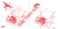 MOTORKABELBAUM, STREBE (DIESEL) (2.2L) für Honda CR-V DIESEL 2.2 DIESEL ELEGANCE L 5 Türen 5 gang automatikgetriebe 2013