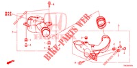 RESONATORKAMMER (DIESEL) für Honda CR-V DIESEL 2.2 DIESEL ELEGANCE L 5 Türen 5 gang automatikgetriebe 2013