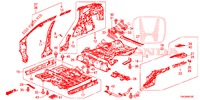 BODEN/INNENBLECHE  für Honda CR-V DIESEL 2.2 ELEGANCE 5 Türen 5 gang automatikgetriebe 2013