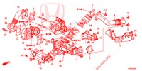 EGR STEUERVENTIL (DIESEL) (2.2L) für Honda CR-V DIESEL 2.2 ELEGANCE 5 Türen 5 gang automatikgetriebe 2013