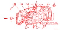 GUMMITUELLE (INFERIEUR) für Honda CR-V DIESEL 2.2 ELEGANCE 5 Türen 5 gang automatikgetriebe 2013
