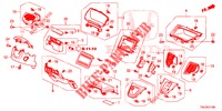 INSTRUMENT, ZIERSTUECK (COTE DE CONDUCTEUR) (LH) für Honda CR-V DIESEL 2.2 ELEGANCE 5 Türen 5 gang automatikgetriebe 2013