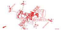 KABELBAUMHALTERUNG für Honda CR-V DIESEL 2.2 ELEGANCE 5 Türen 5 gang automatikgetriebe 2013