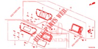 MITTLERES DISPLAY (LH) für Honda CR-V DIESEL 2.2 ELEGANCE 5 Türen 5 gang automatikgetriebe 2013