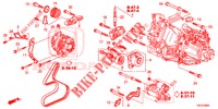 MOTORHALTERUNG (DIESEL) (2.2L) für Honda CR-V DIESEL 2.2 ELEGANCE 5 Türen 5 gang automatikgetriebe 2013