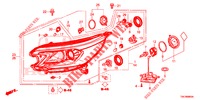 SCHEINWERFER  für Honda CR-V DIESEL 2.2 ELEGANCE 5 Türen 5 gang automatikgetriebe 2013