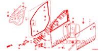 TUERTAFELN, VORNE(2D)  für Honda CR-V DIESEL 2.2 ELEGANCE 5 Türen 5 gang automatikgetriebe 2013