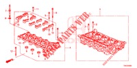 ZYLINDERKOPF (DIESEL) (2.2L) für Honda CR-V DIESEL 2.2 ELEGANCE 5 Türen 5 gang automatikgetriebe 2013