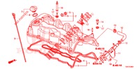 ZYLINDERKOPFDECKEL (DIESEL) (2.2L) für Honda CR-V DIESEL 2.2 ELEGANCE 5 Türen 5 gang automatikgetriebe 2013